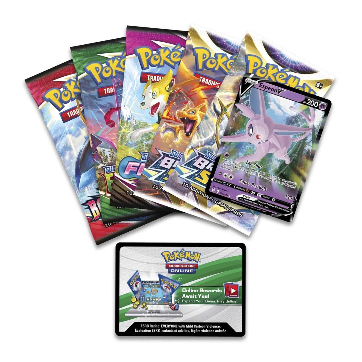 Pokémon TCG: V Heroes Espeon Tin