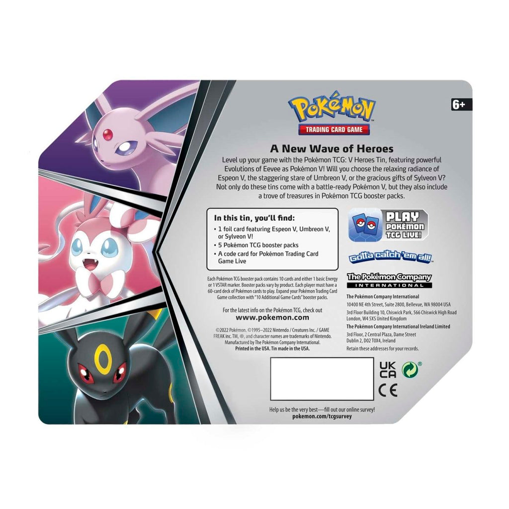 Pokémon TCG: V Heroes Espeon Tin