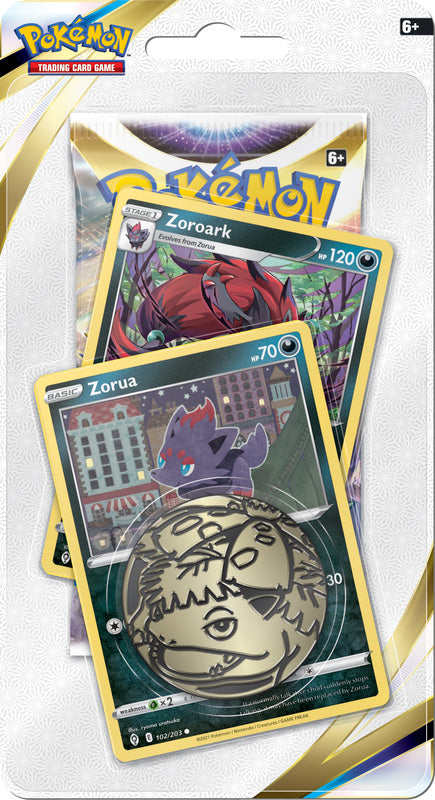 Pokémon TCG: Brilliant Stars 1-Pack Blister Zoroark & Zorua