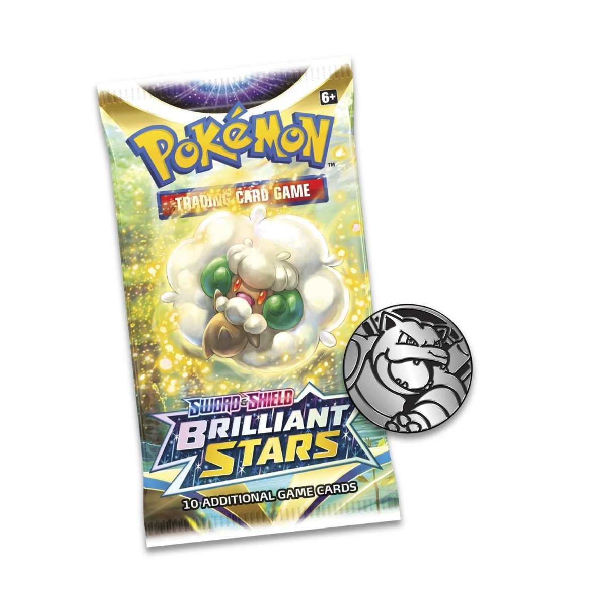 Pokémon TCG: Brilliant Stars Leafeon 3-Pack Blister