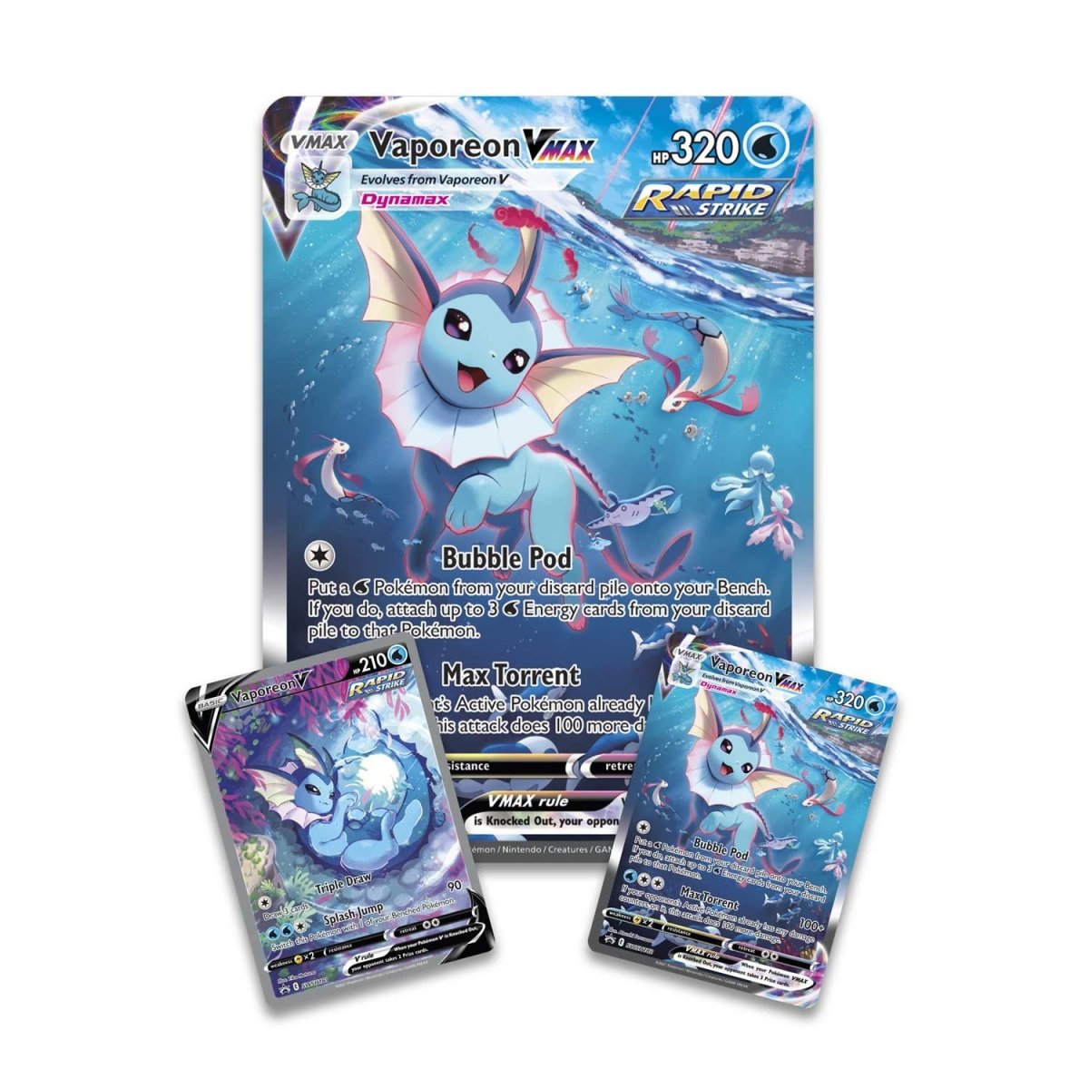 Pokémon TCG: Vaporeon VMAX Premium Collection