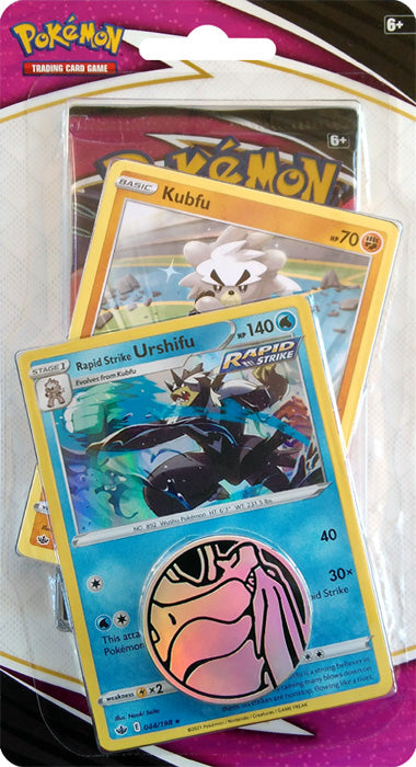 Pokémon TCG: Fusion Strike 1-Pack Blister Kubfu & Rapid Strike Urshifu