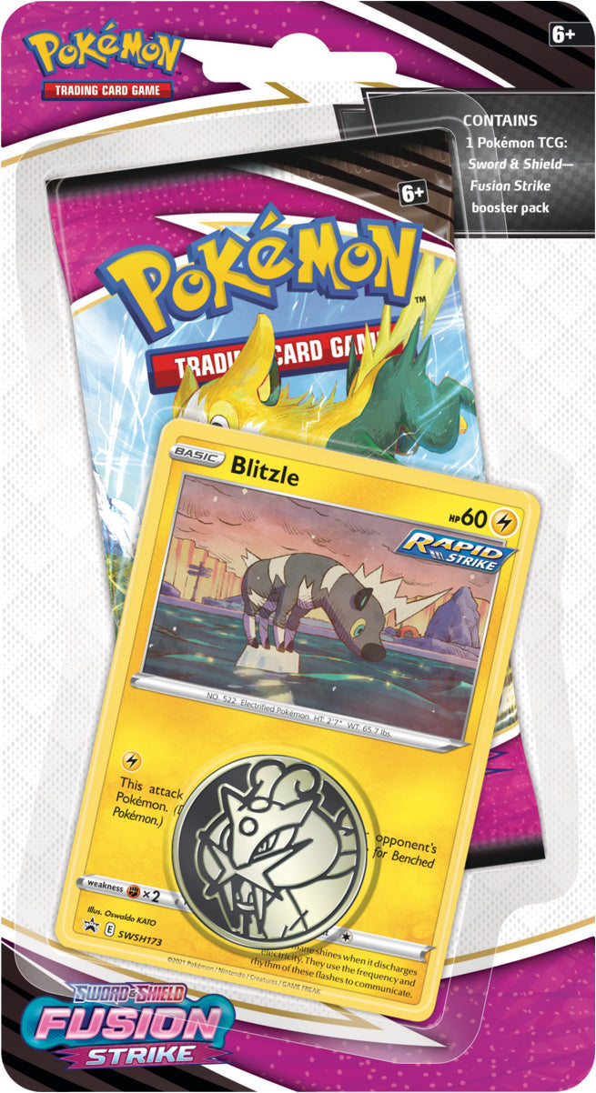 Pokémon TCG: Fusion Strike Blitzle 1-Pack Blister