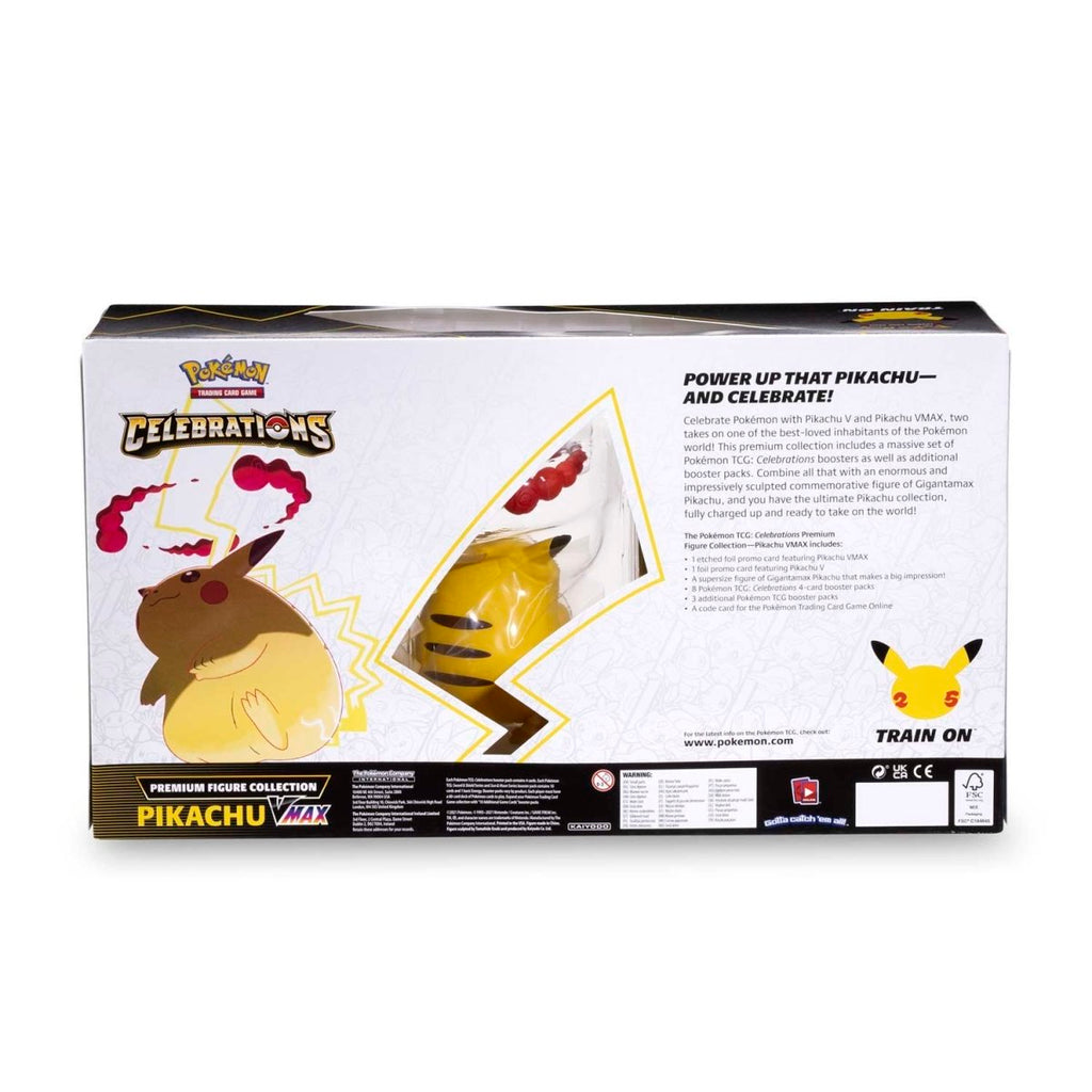 Pokémon TCG: Celebrations Premium Figure Collection—Pikachu VMAX