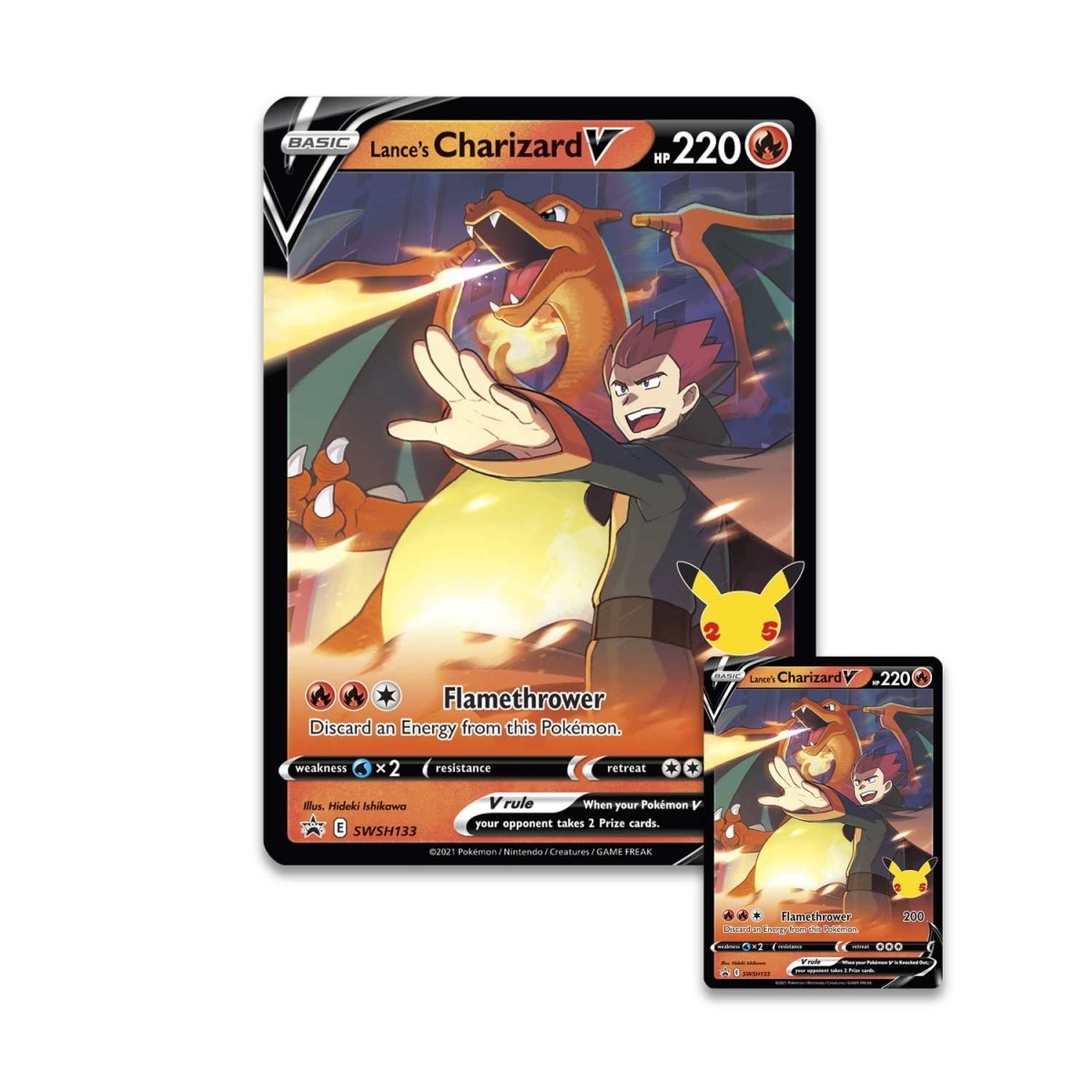 Pokémon TCG: Celebrations Collection—Lance's Charizard V