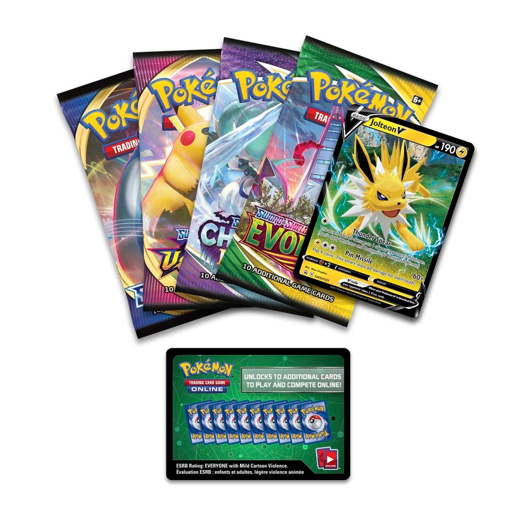 Pokémon TCG: Eevee Evolutions Jolteon Tin