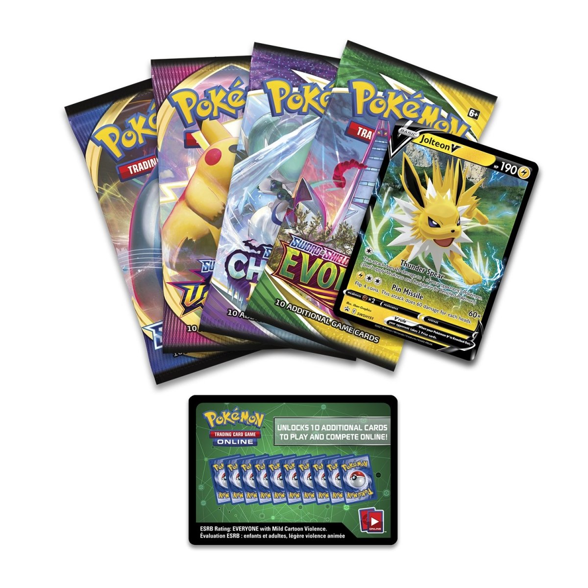 Pokémon TCG: Eevee Evolutions Jolteon Tin
