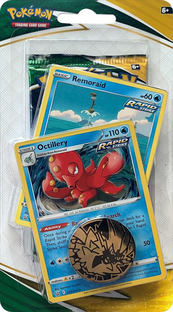 Pokémon TCG: Evolving Skies 1-Pack Blister Remoraid & Octillery