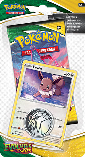 Pokémon TCG: Evolving Skies Eevee 1-Pack Blister
