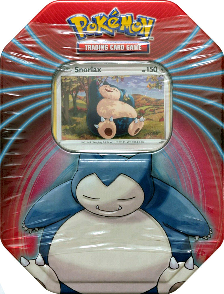 Pokémon TCG: Mighty Mysterious Snorlax Tin