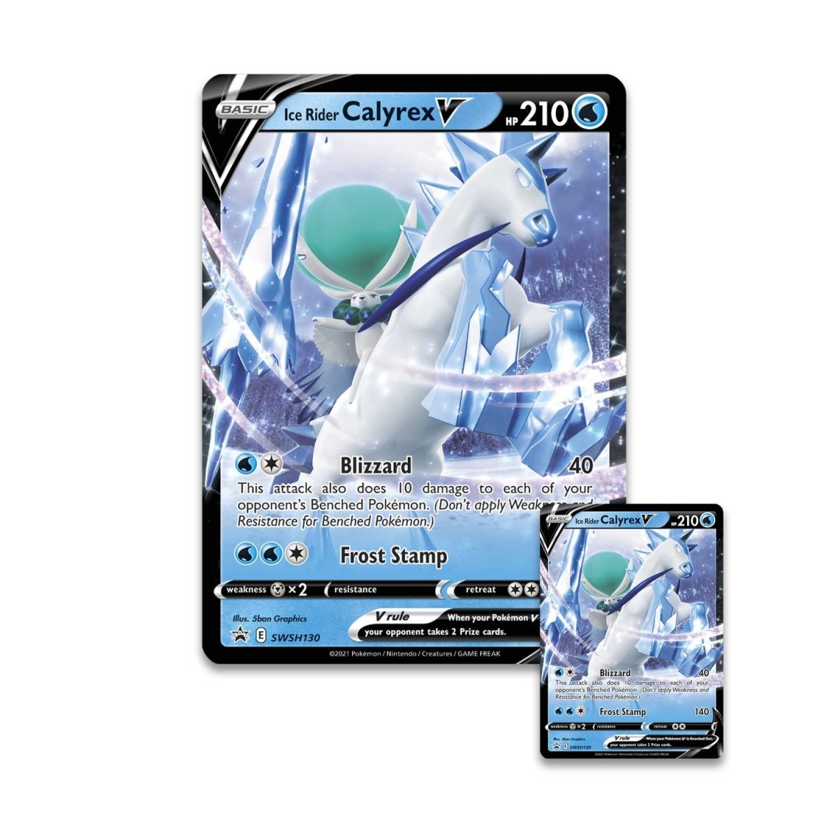 Pokémon TCG: Ice Rider Calyrex V Box