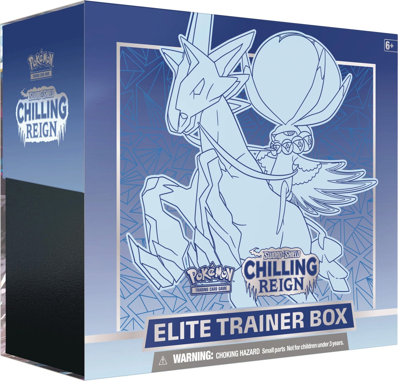 Pokémon TCG: Chilling Reign Ice Rider Calyrex Elite Trainer Box