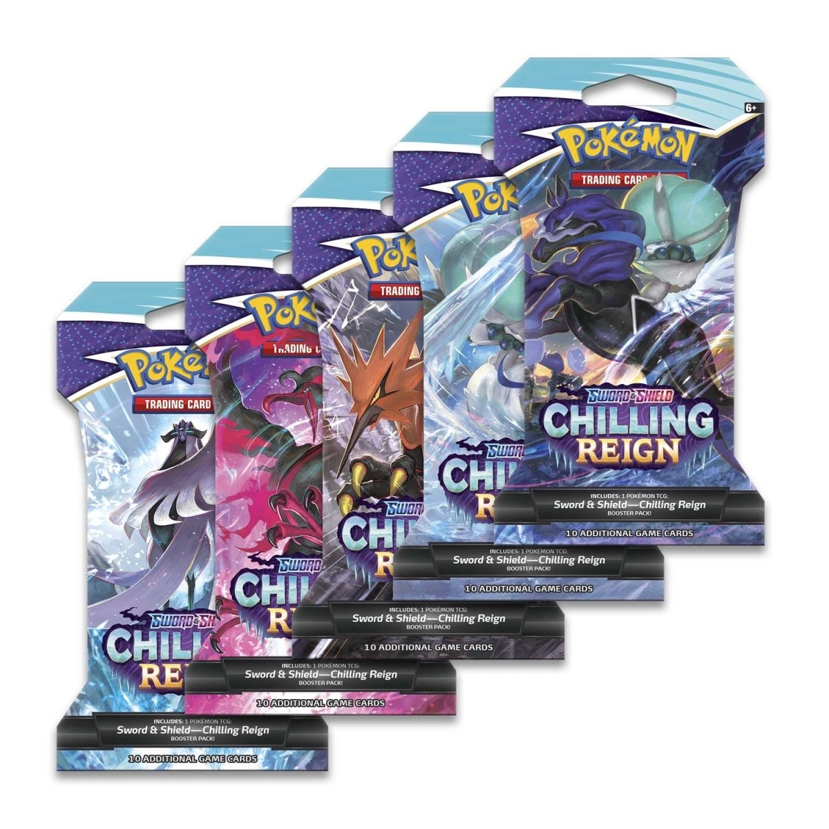 Pokémon TCG: Chilling Reign Sleeved Booster Pack