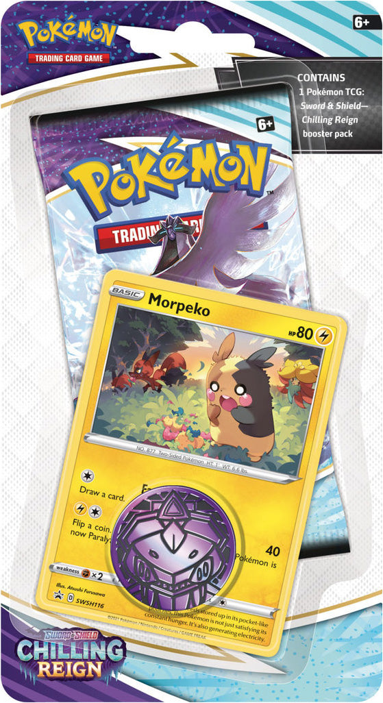 Pokémon TCG: Chilling Reign Morpeko 1-Pack Blister