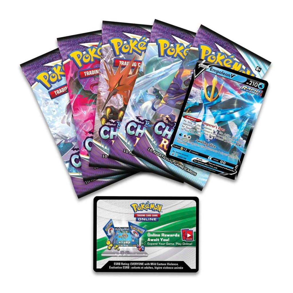 Pokémon TCG: V Strikers Empoleon Tin