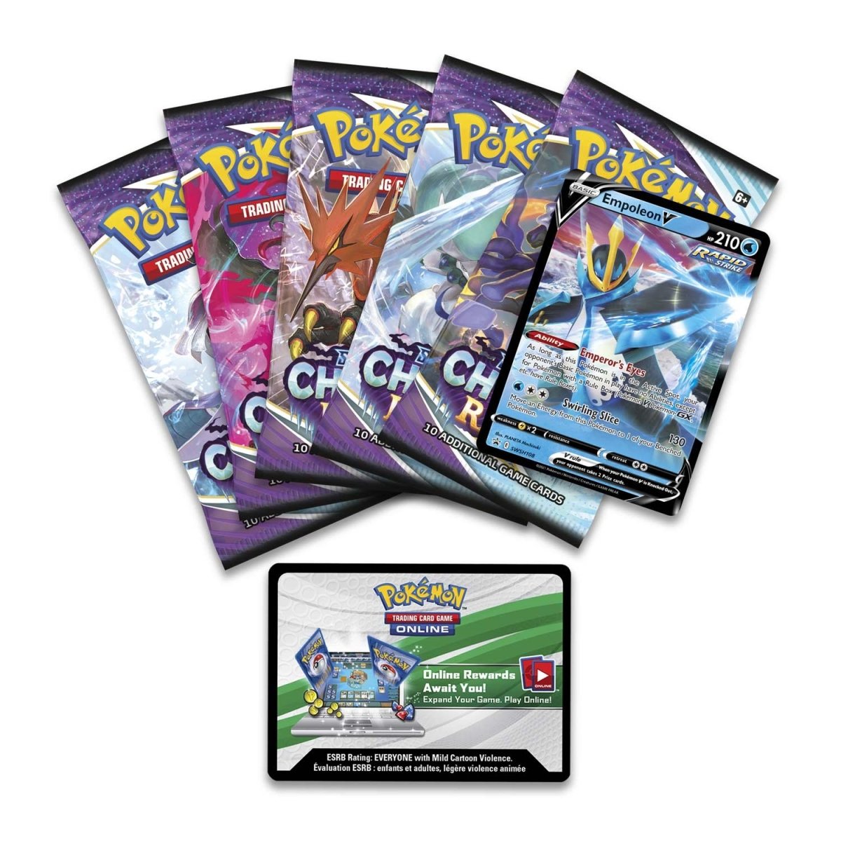 Pokémon TCG: V Strikers Empoleon Tin