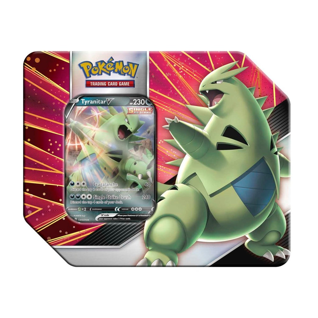 Pokémon TCG: V Strikers Tyranitar Tin