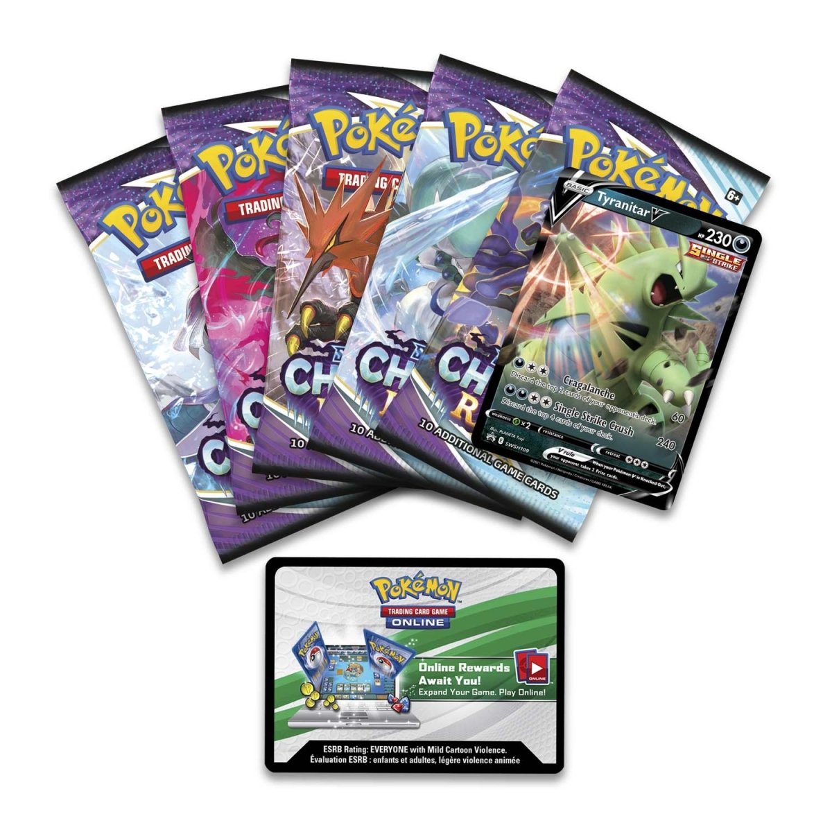 Pokémon TCG: V Strikers Tyranitar Tin