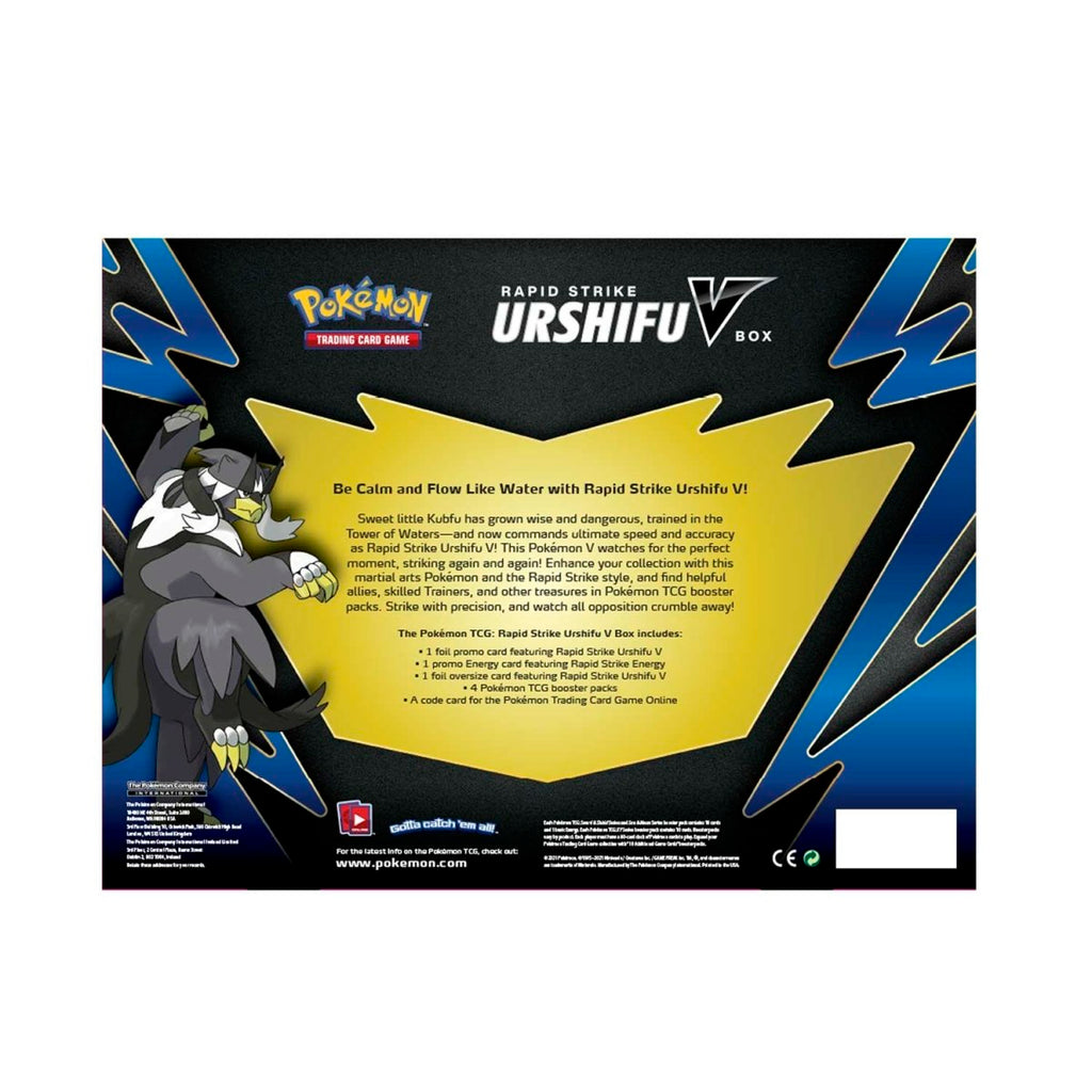 Pokémon TCG: Rapid Strike Urshifu V Box