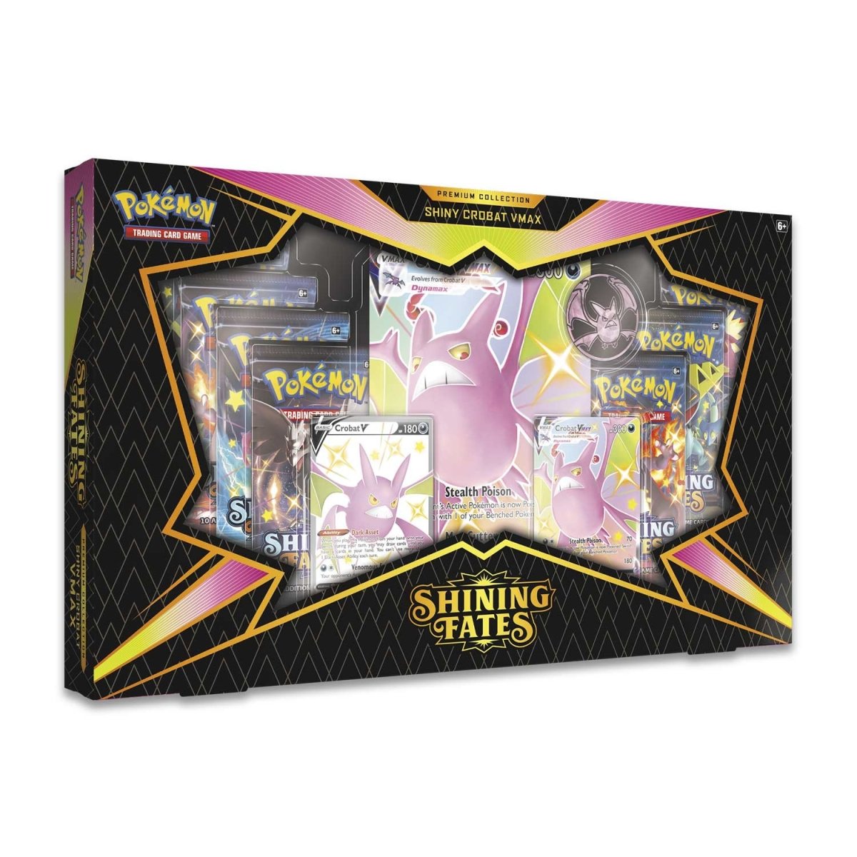 Pokémon TCG: Shining Fates Premium Collection —Shiny Crobat VMAX