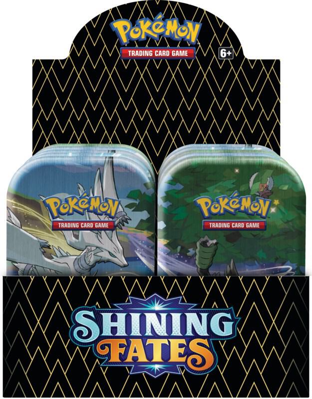 Pokémon TCG: Shining Fates Mini Tins Display
