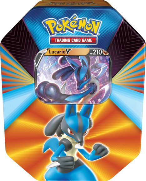 Pokémon TCG: V Forces Lucario Tin