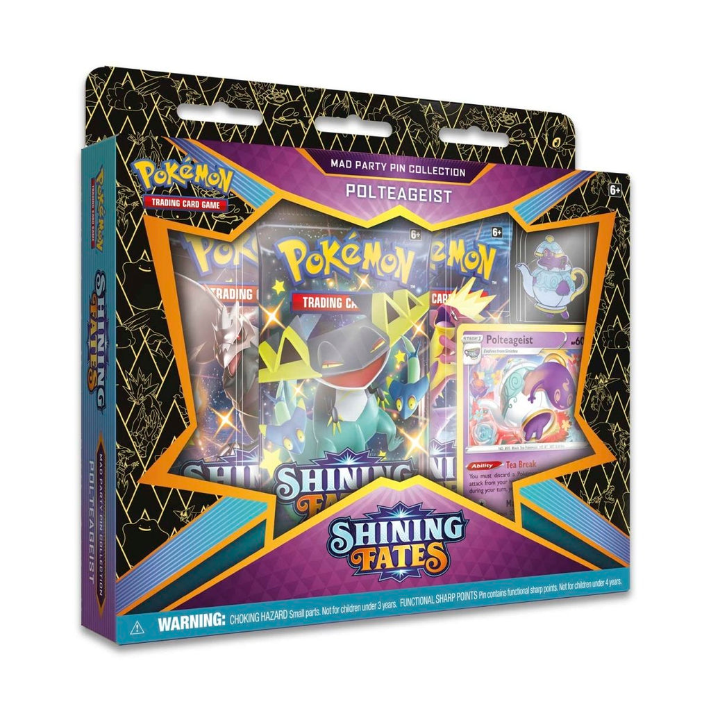 Pokémon TCG: Shining Fates Mad Party Pin Collection—Polteageist