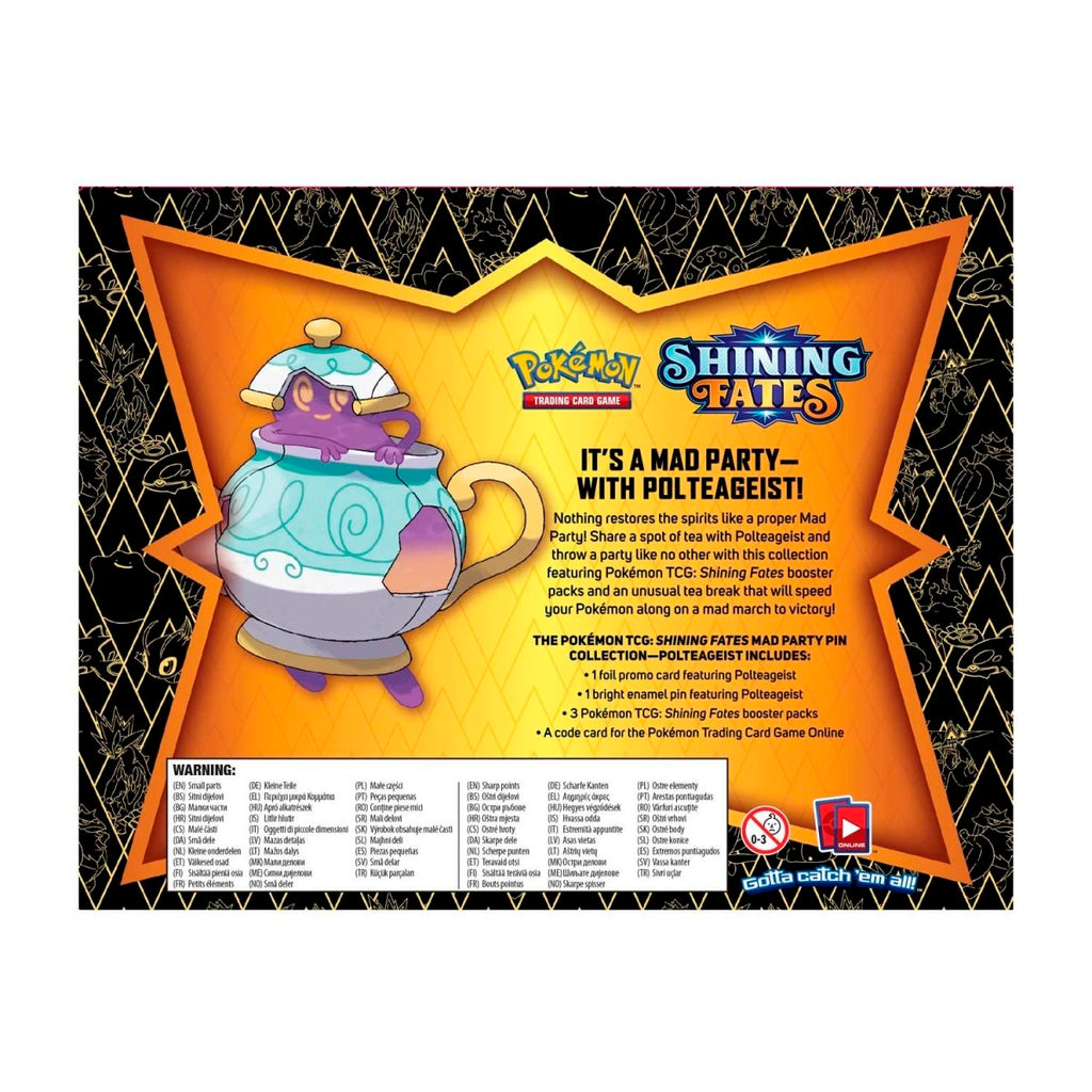 Pokémon TCG: Shining Fates Mad Party Pin Collection—Polteageist