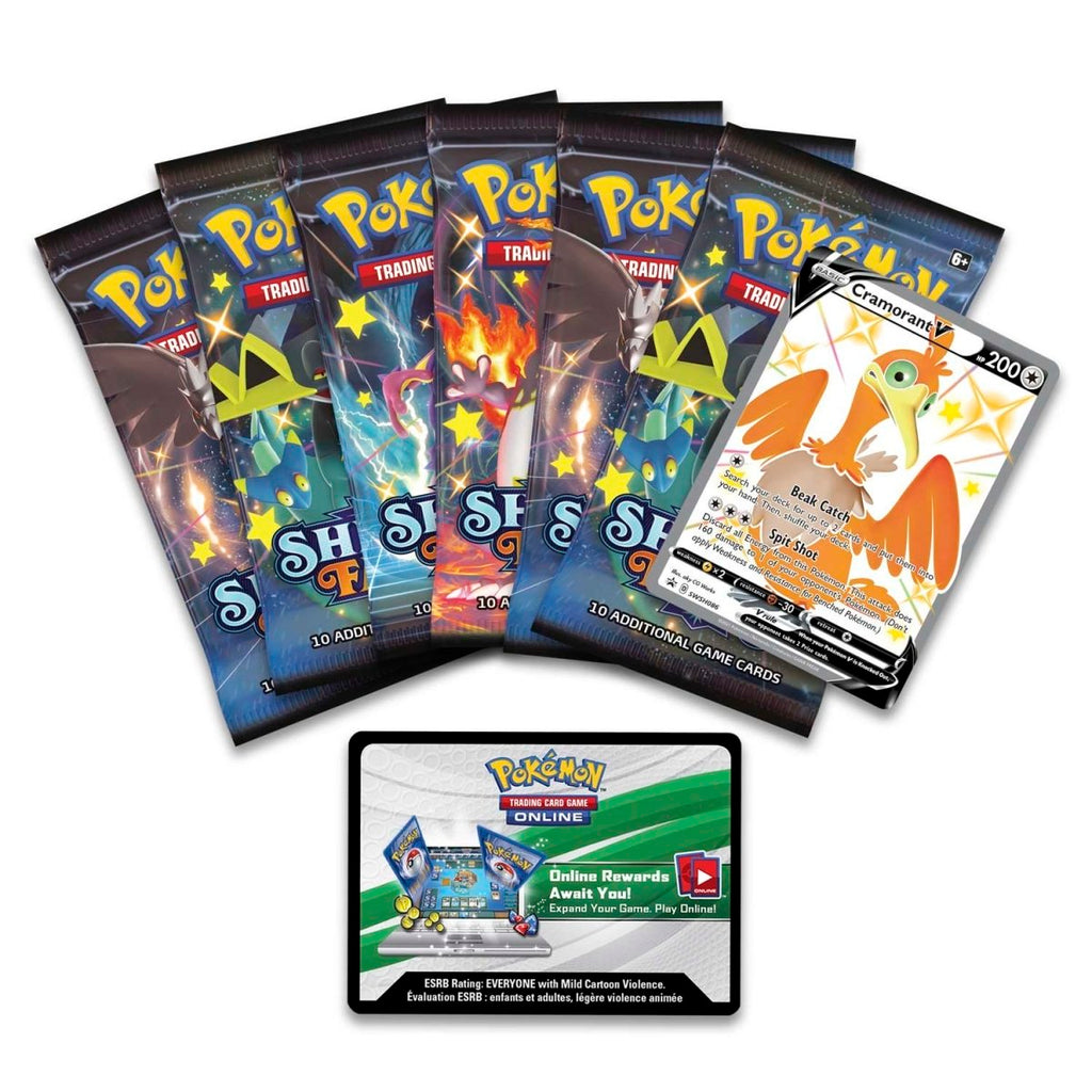 Pokémon TCG: Shining Fates Shiny Cramorant Tin