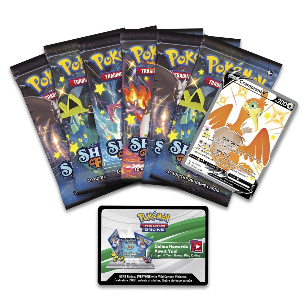 Pokémon TCG: Shining Fates Shiny Cramorant Tin