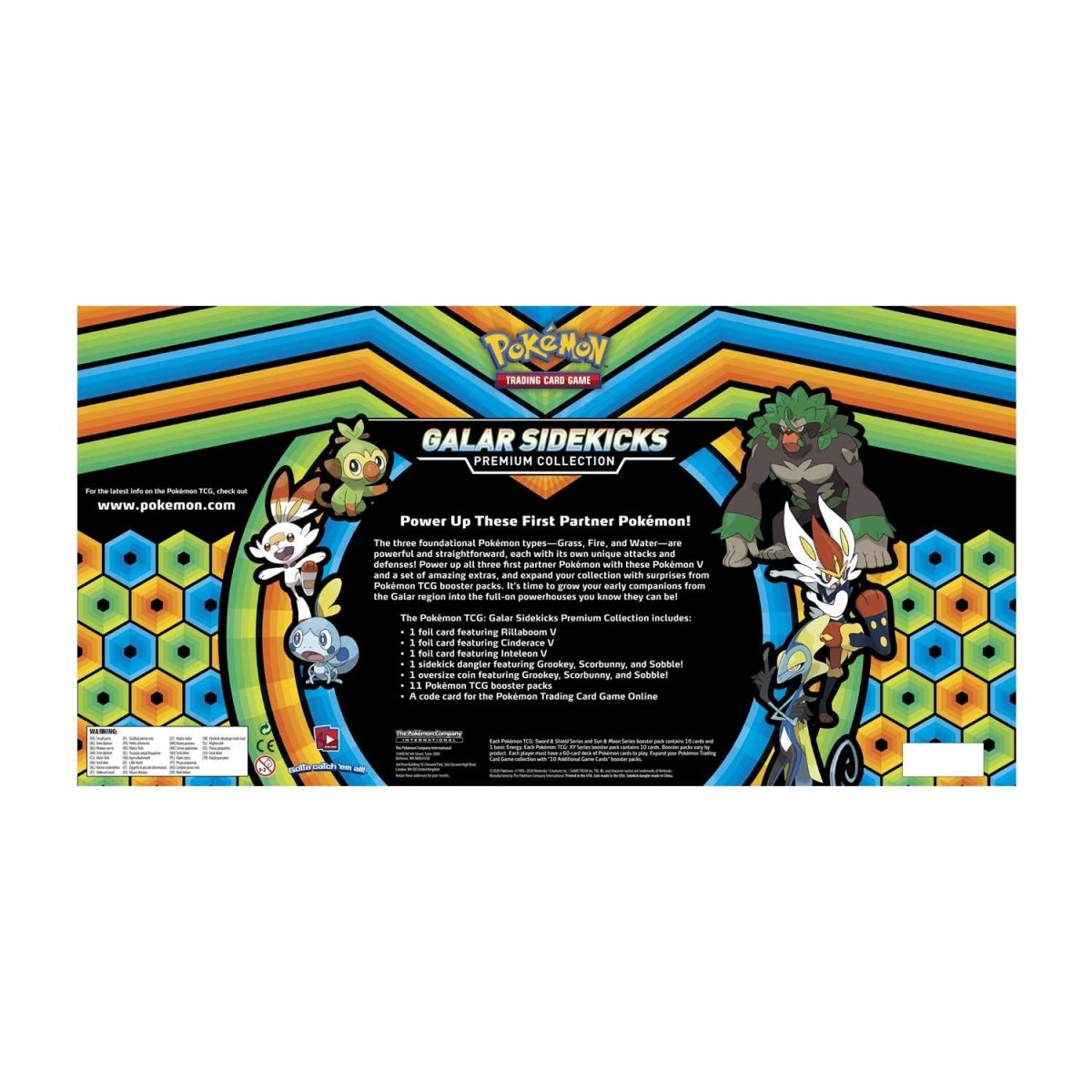 Pokémon TCG: Galar Sidekicks Premium Collection