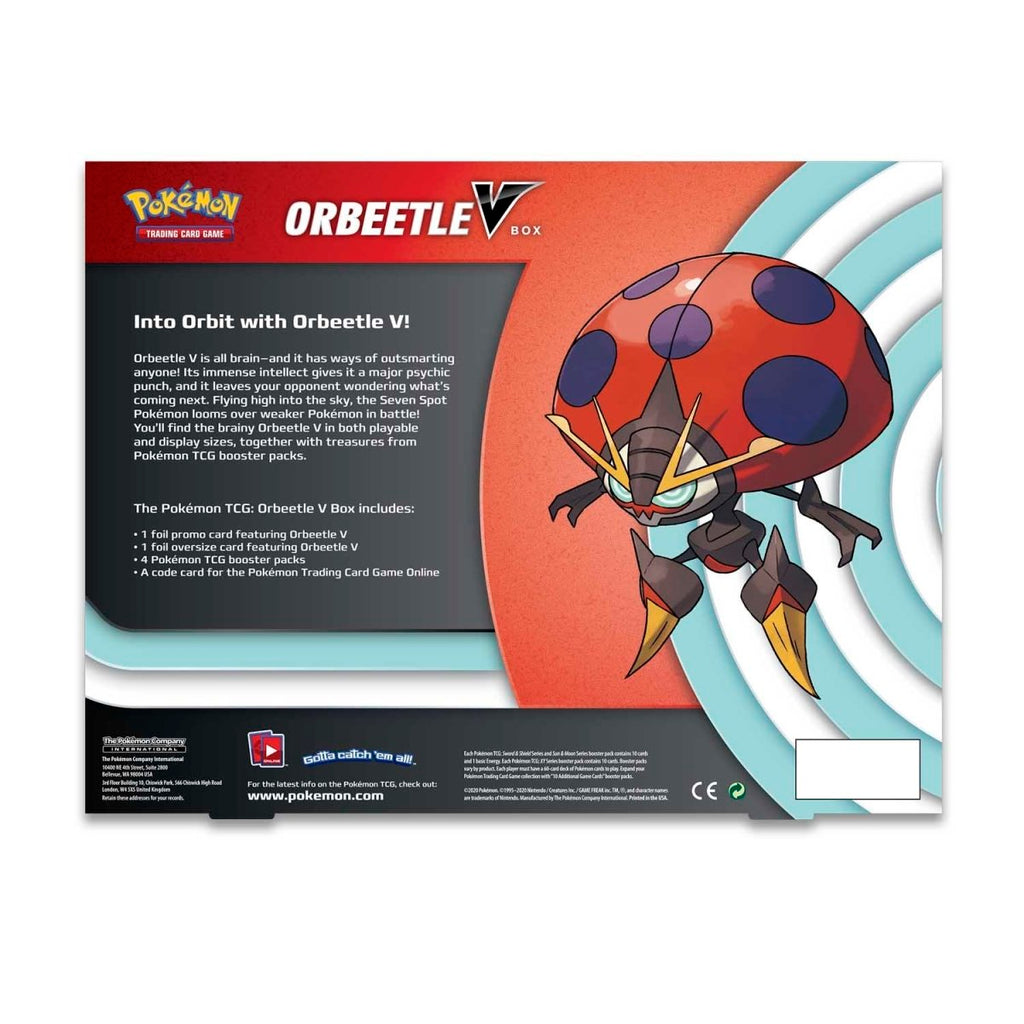 Pokémon TCG: Orbeetle V Box