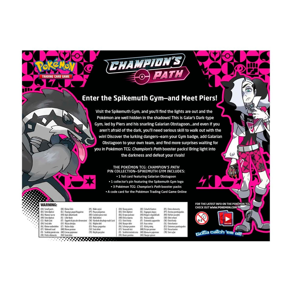 Pokémon TCG: Champion's Path Pin Collection—Spikemuth Gym