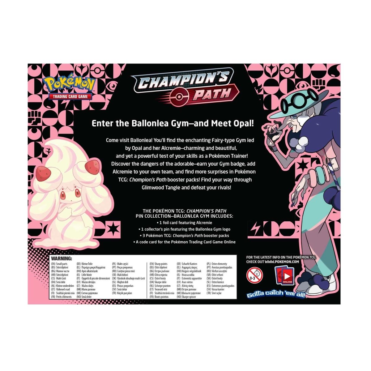 Pokémon TCG: Champion's Path Pin Collection—Ballonlea Gym