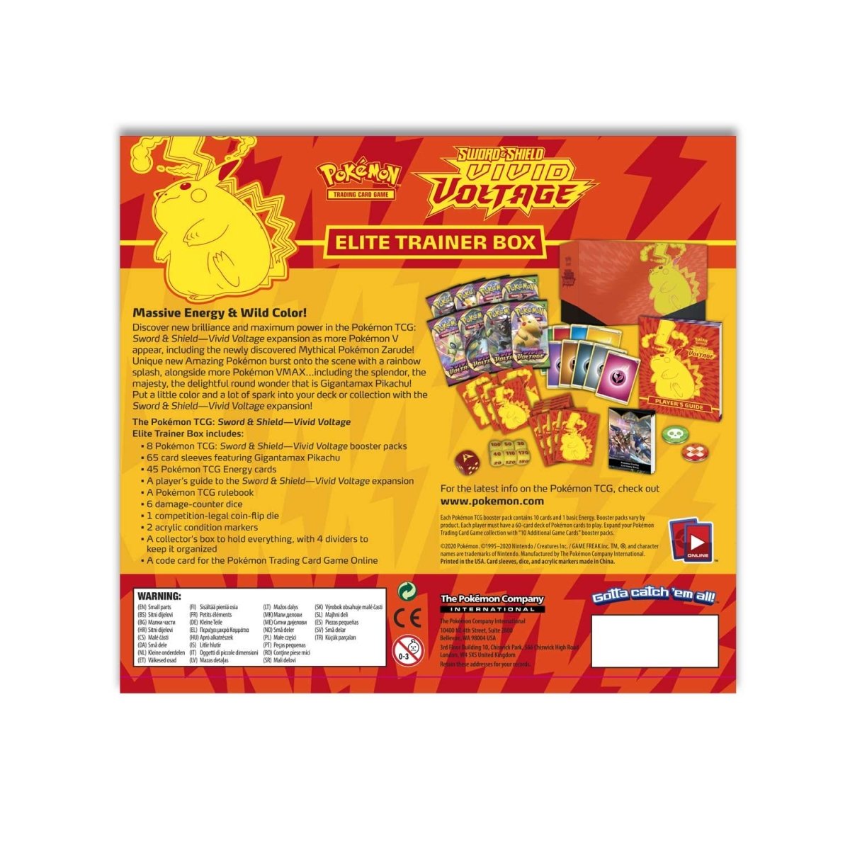 Pokémon TCG: Vivid Voltage Elite Trainer Box