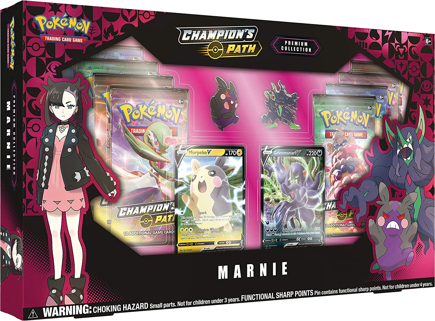 Pokémon TCG: Champion's Path Special Collection—Marnie
