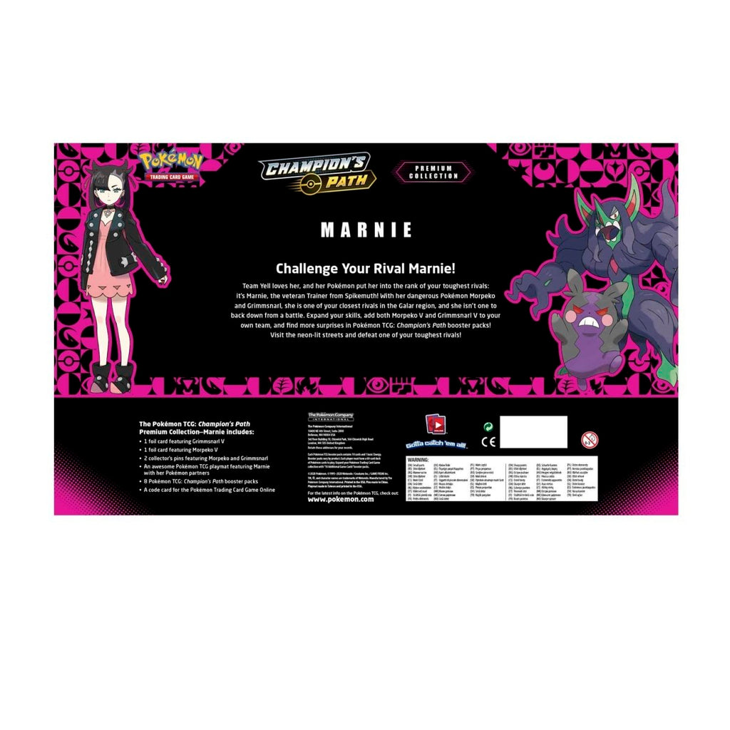 Pokémon TCG: Champion's Path Premium Collection—Marnie