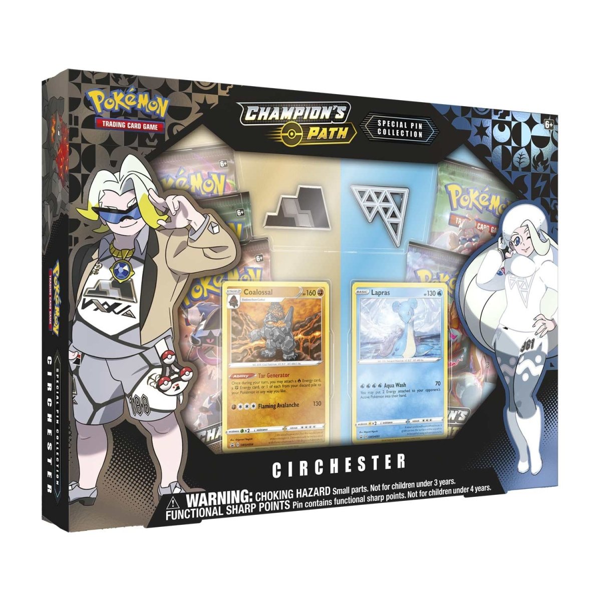 Pokémon TCG: Champion's Path Special Pin Collection—Circhester