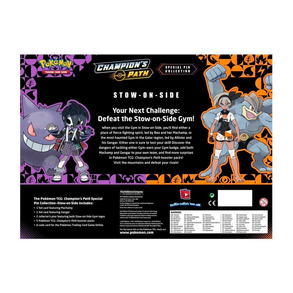 Pokémon TCG: Champion's Path Special Pin Collection—Stow-on-Side