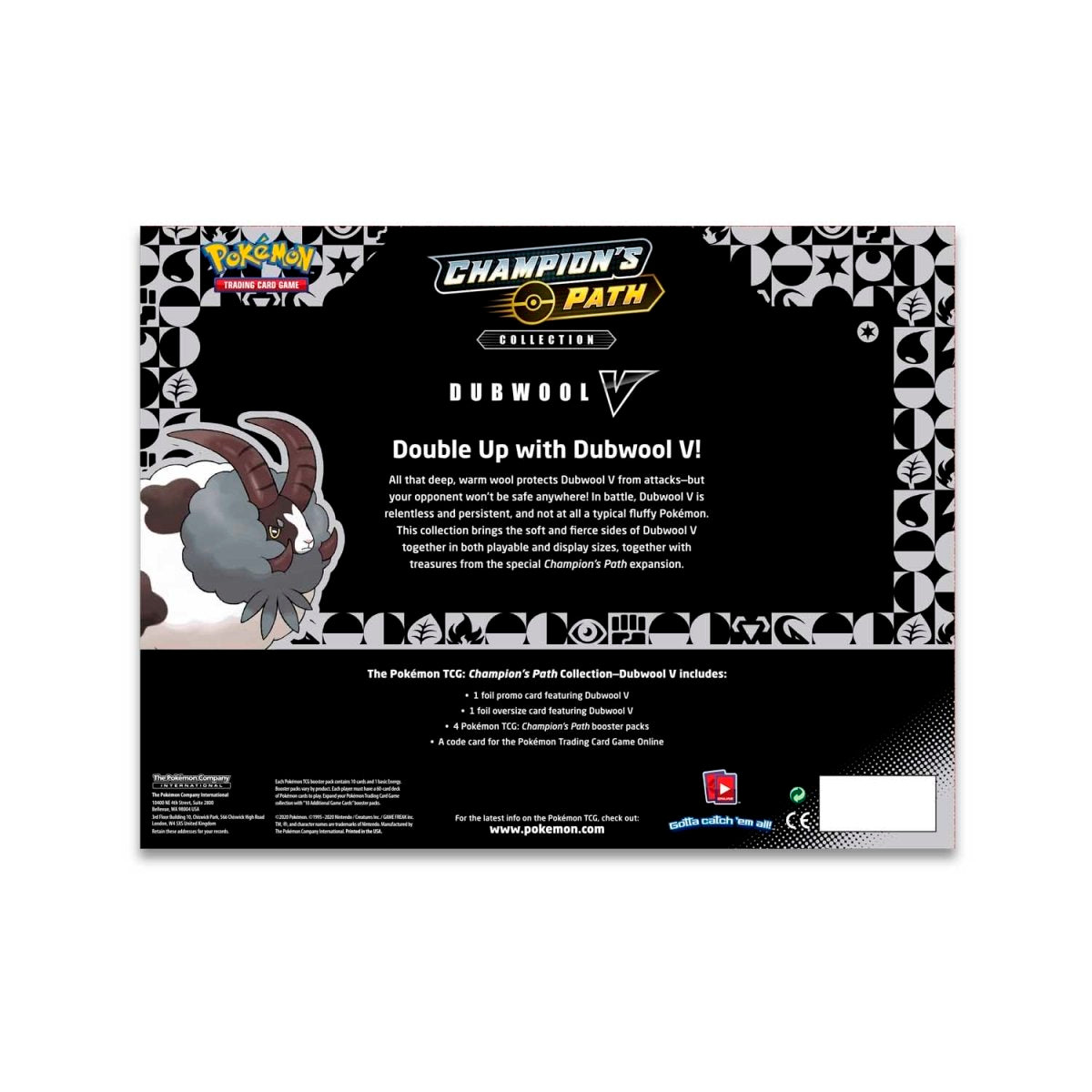 Pokémon TCG: Champion's Path Collection—Dubwool V