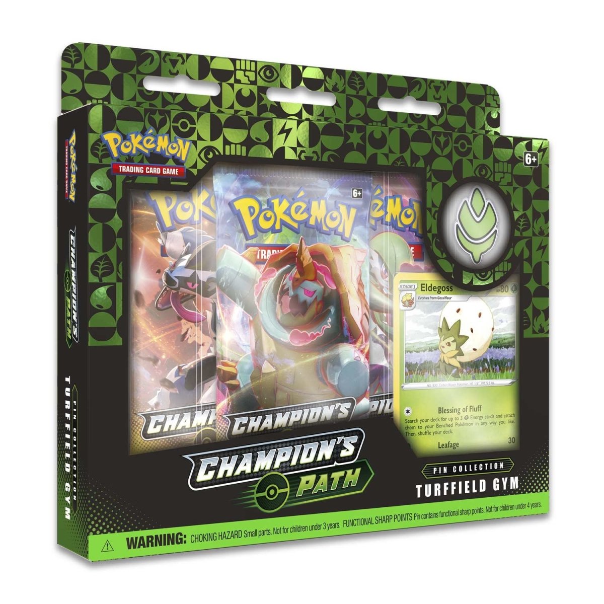 Pokémon TCG: Champion's Path Pin Collection—Turffield Gym
