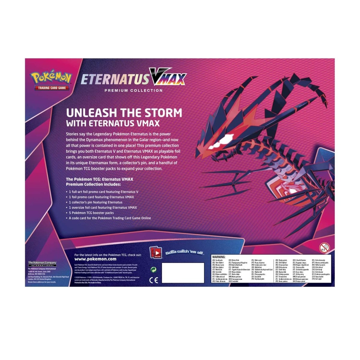 Pokémon TCG: Eternatus VMAX Premium Collection