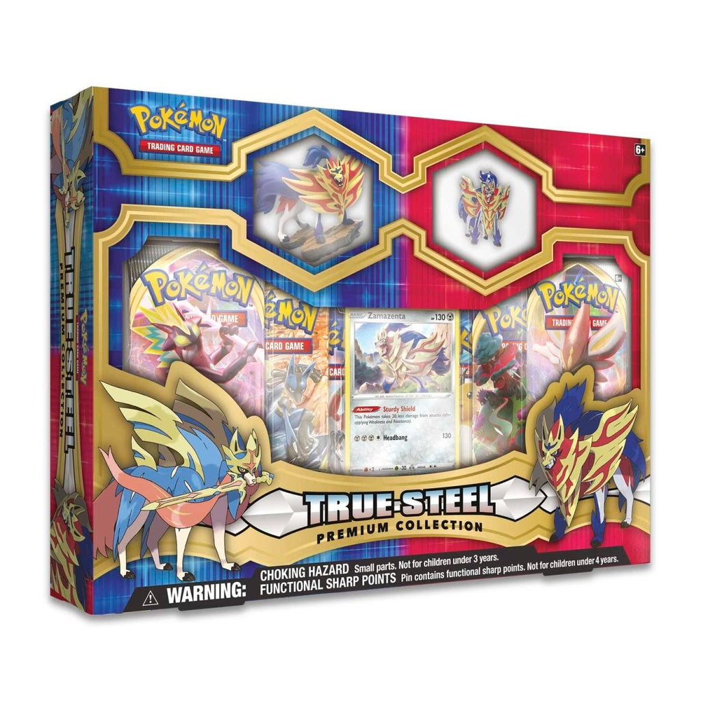 Pokémon TCG: Zamazenta True Steel Premium Collection