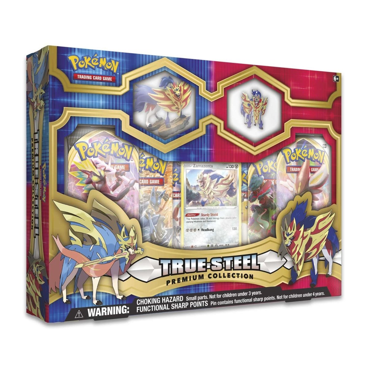 Pokémon TCG: Zamazenta True Steel Premium Collection