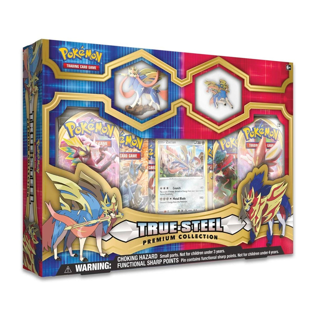 Pokémon TCG: Zacian True Steel Premium Collection