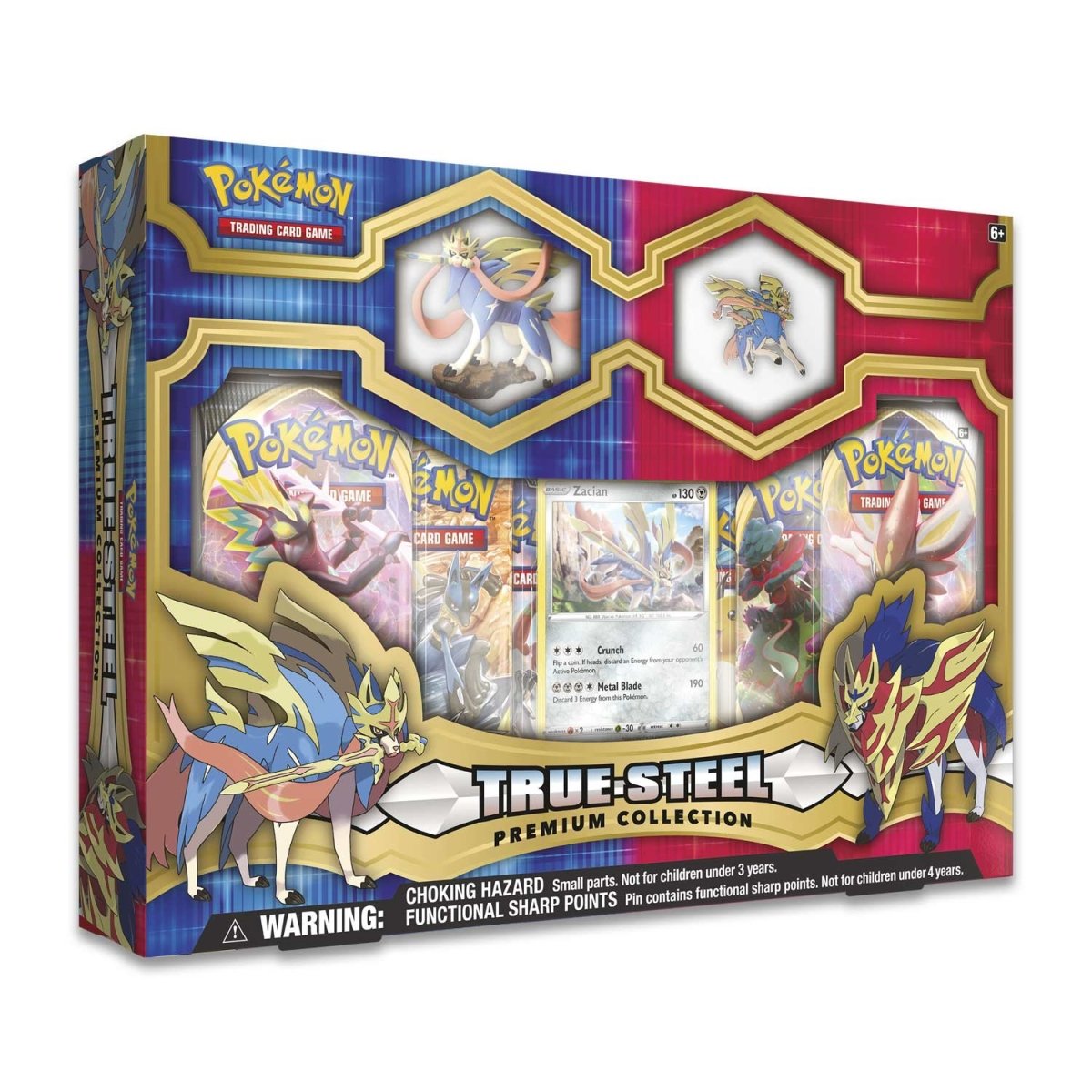 Pokémon TCG: Zacian True Steel Premium Collection