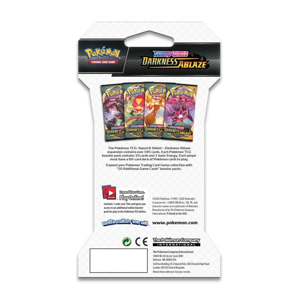 Pokémon TCG: Darkness Ablaze Sleeved Booster Pack