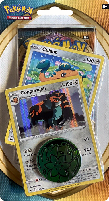 Pokémon TCG: Darkness Ablaze 1-Pack Blister Cufant & Copperajah
