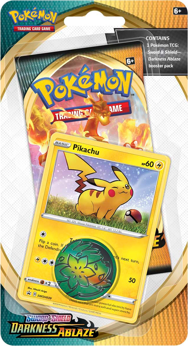 Pokémon TCG: Darkness Ablaze Pikachu 1-Pack Blister