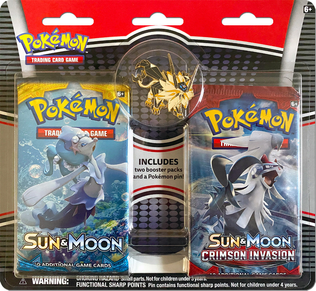 Pokémon TCG: Dusk Mane Necrozma Collector's Pin 2-Pack Blister
